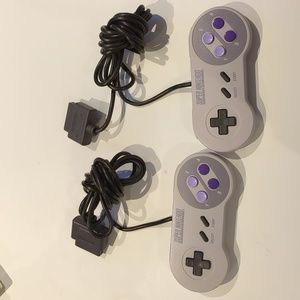Super Nintendo Controllers SNES - original authentic